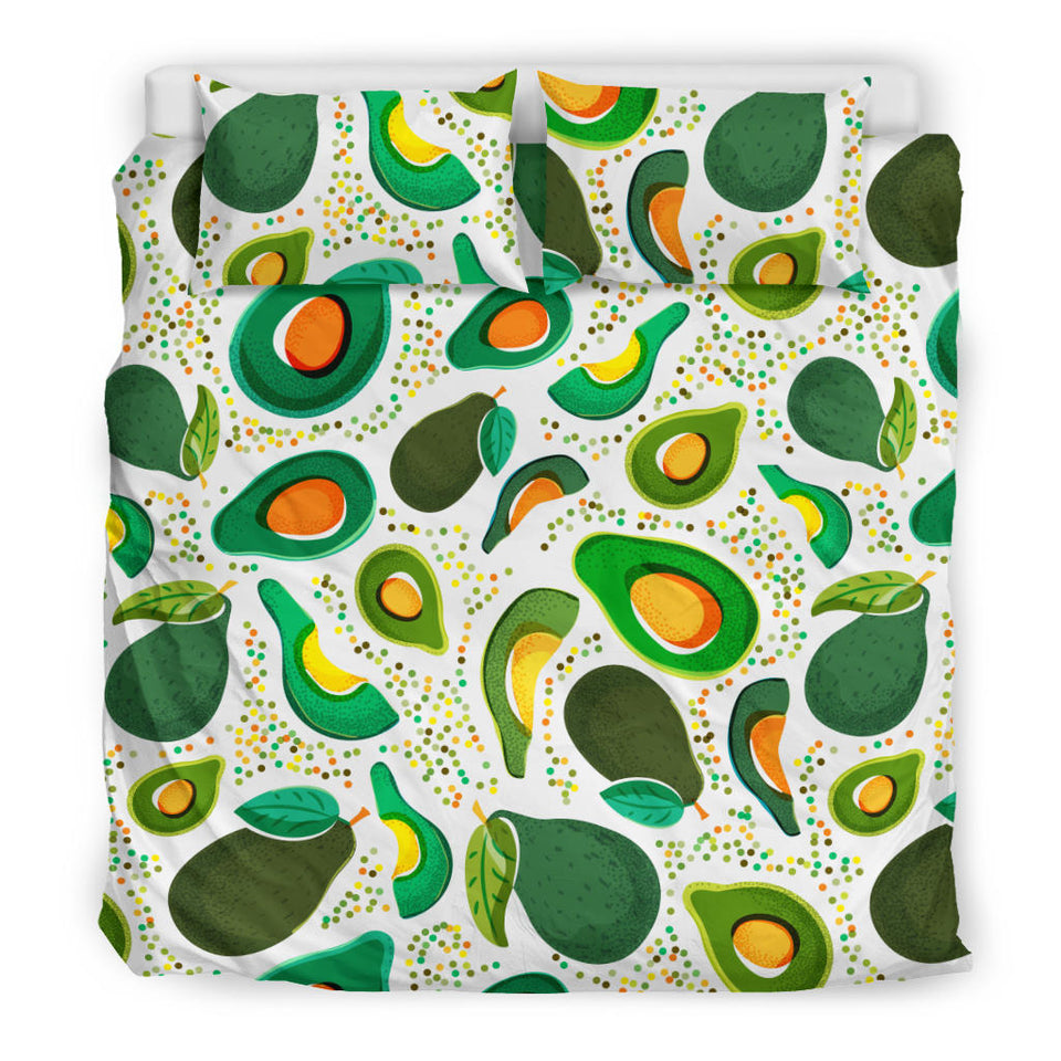 Avocado Design Pattern  Bedding Set