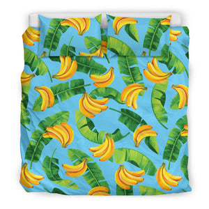 Banana Leaves Banana Design Pattern  Bedding Set
