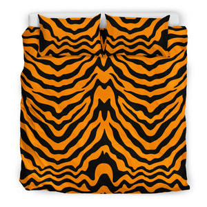 Bengal Tigers Skin Print Pattern  Bedding Set