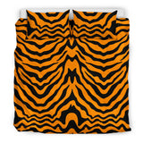 Bengal Tigers Skin Print Pattern  Bedding Set