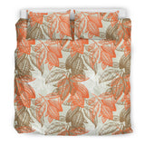 Cocoa Beans Cocoa Tree Pattern  Bedding Set