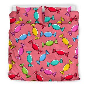 Colorful Wrapped Candy Pattern  Bedding Set