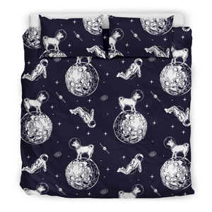 Chihuahua Space Helmet Astronaut Pattern Bedding Set