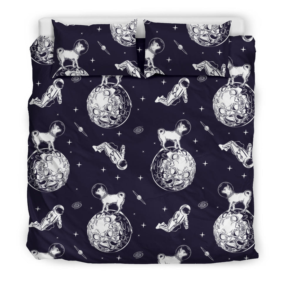 Chihuahua Space Helmet Astronaut Pattern Bedding Set