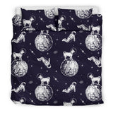 Chihuahua Space Helmet Astronaut Pattern Bedding Set