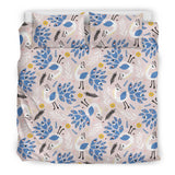 Cute Peacock Pattern Bedding Set