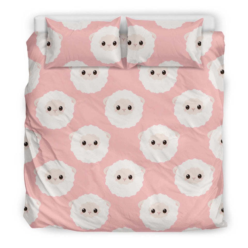 Cute Sheep Pattern Bedding Set