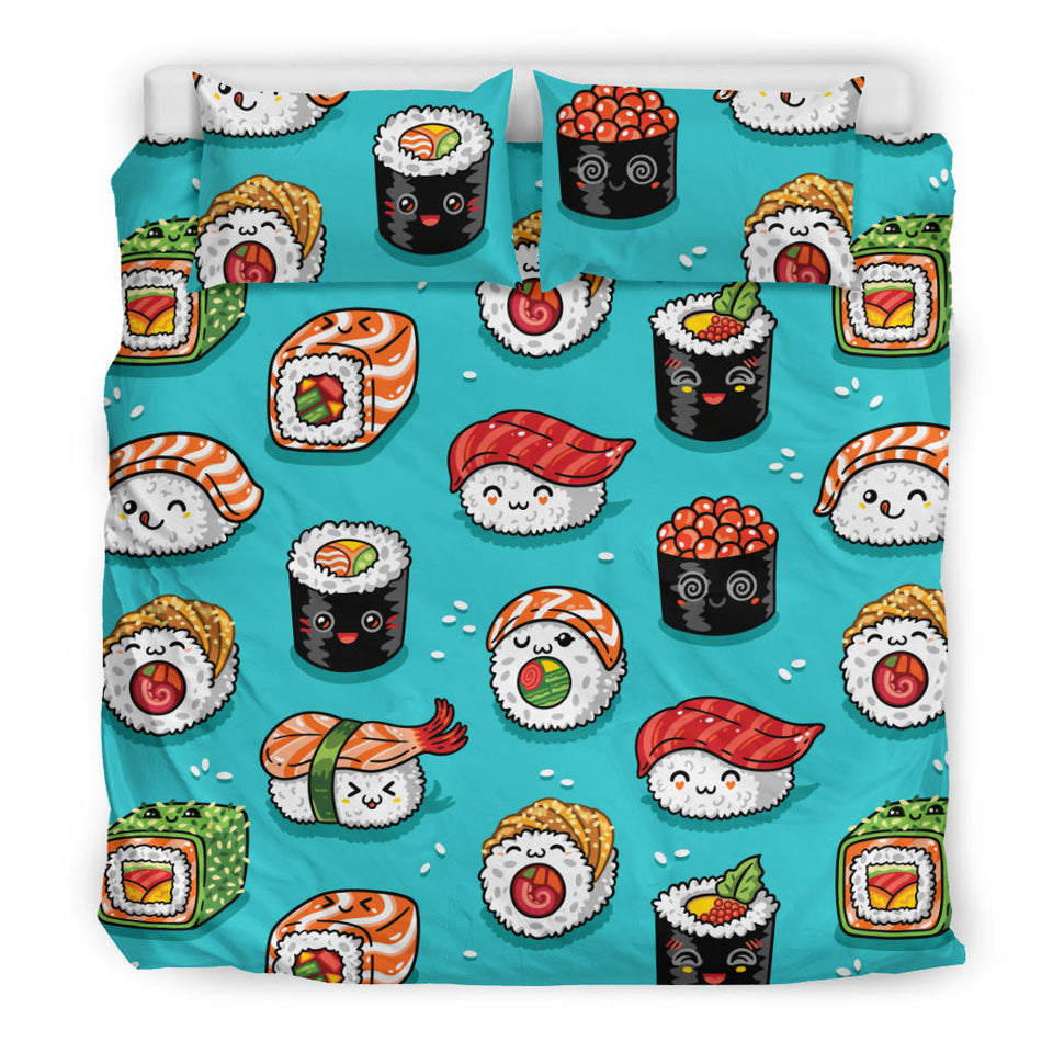 Cute Sushi Pattern Bedding Set