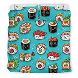 Cute Sushi Pattern Bedding Set
