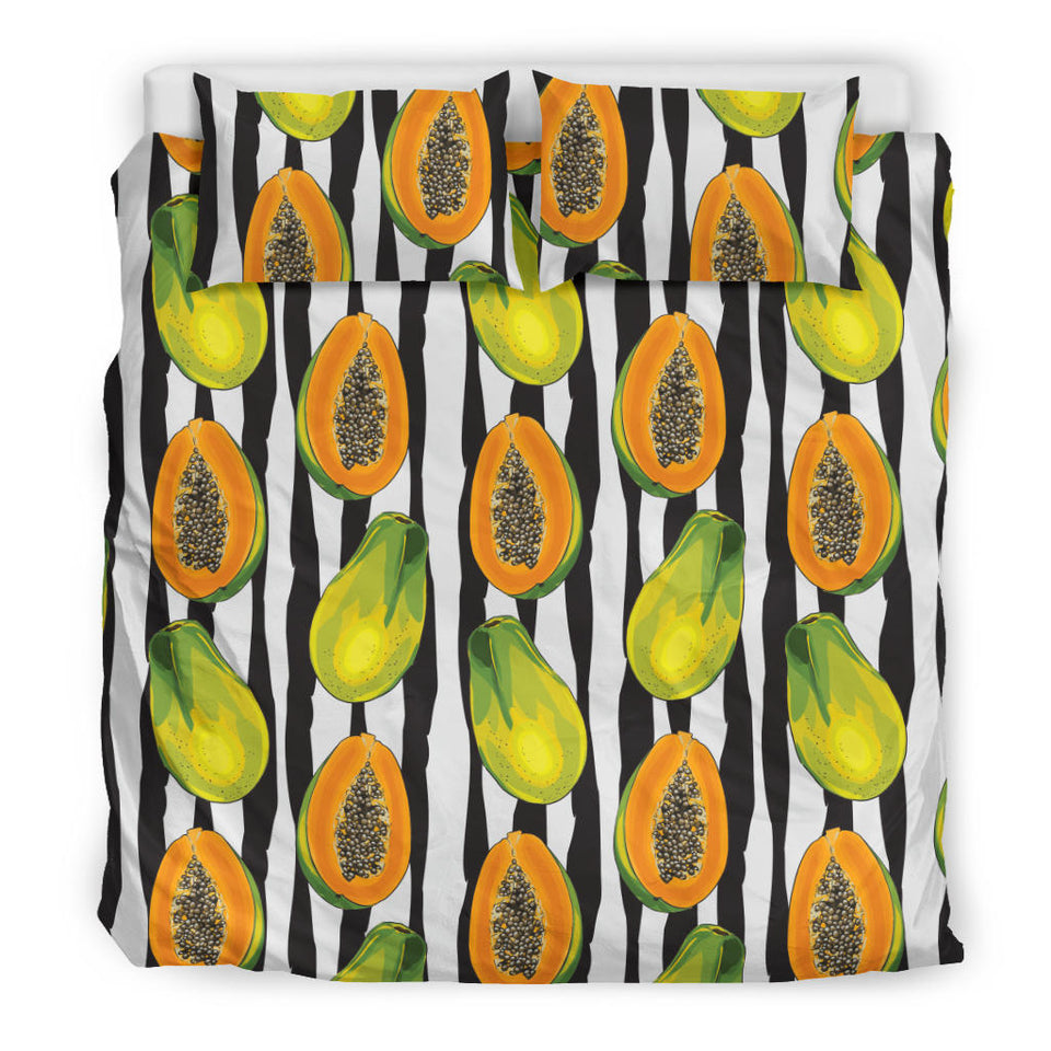 Papaya Design Pattern Bedding Set
