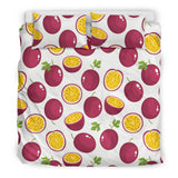 Passion Fruit Design Pattern Bedding Set