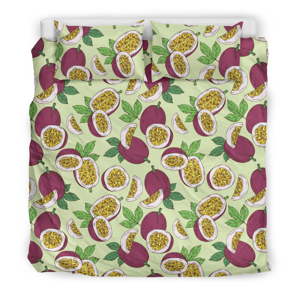 Passion Fruit Pattern Bedding Set
