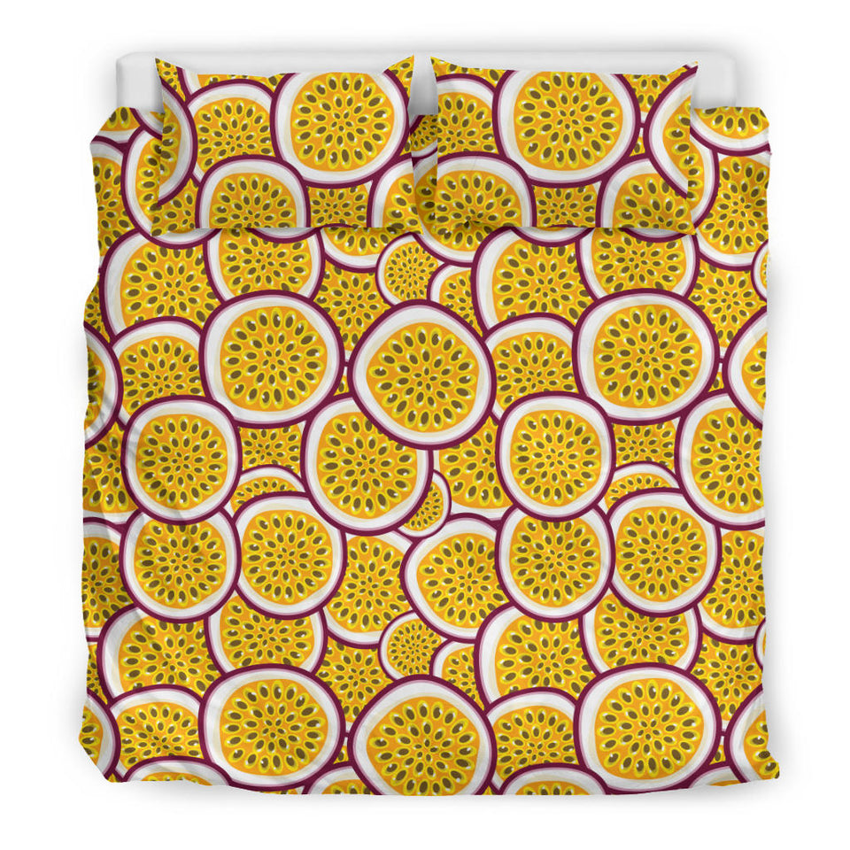 Passion Fruits Slice Pattern Bedding Set