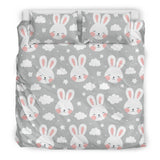 Rabbit Cloud Pattern Bedding Set