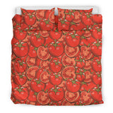 Red Tomato Pattern Bedding Set