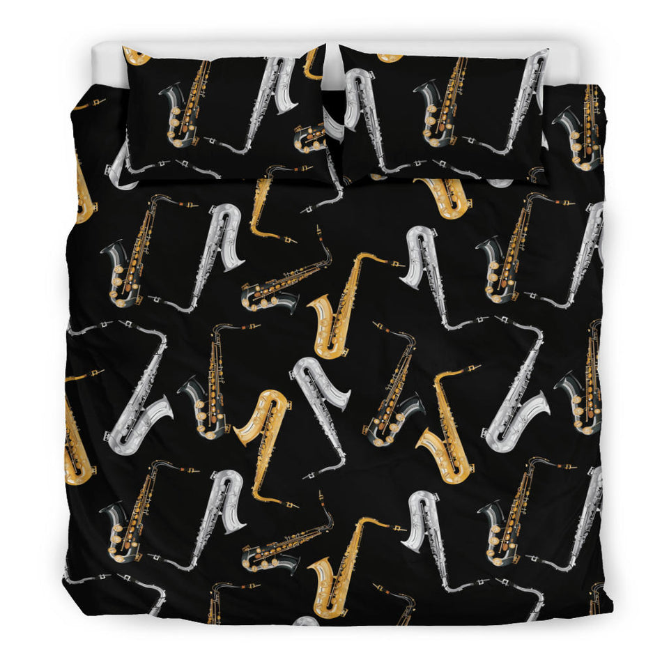 Saxophone Design Pattern Bedding Set