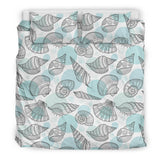 Shell Polynesian Tribal  Bedding Set