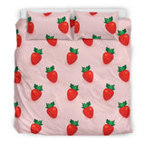 Strawberry Beautiful Pattern Bedding Set