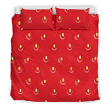 Strawberry Texture Skin Pattern Bedding Set.
