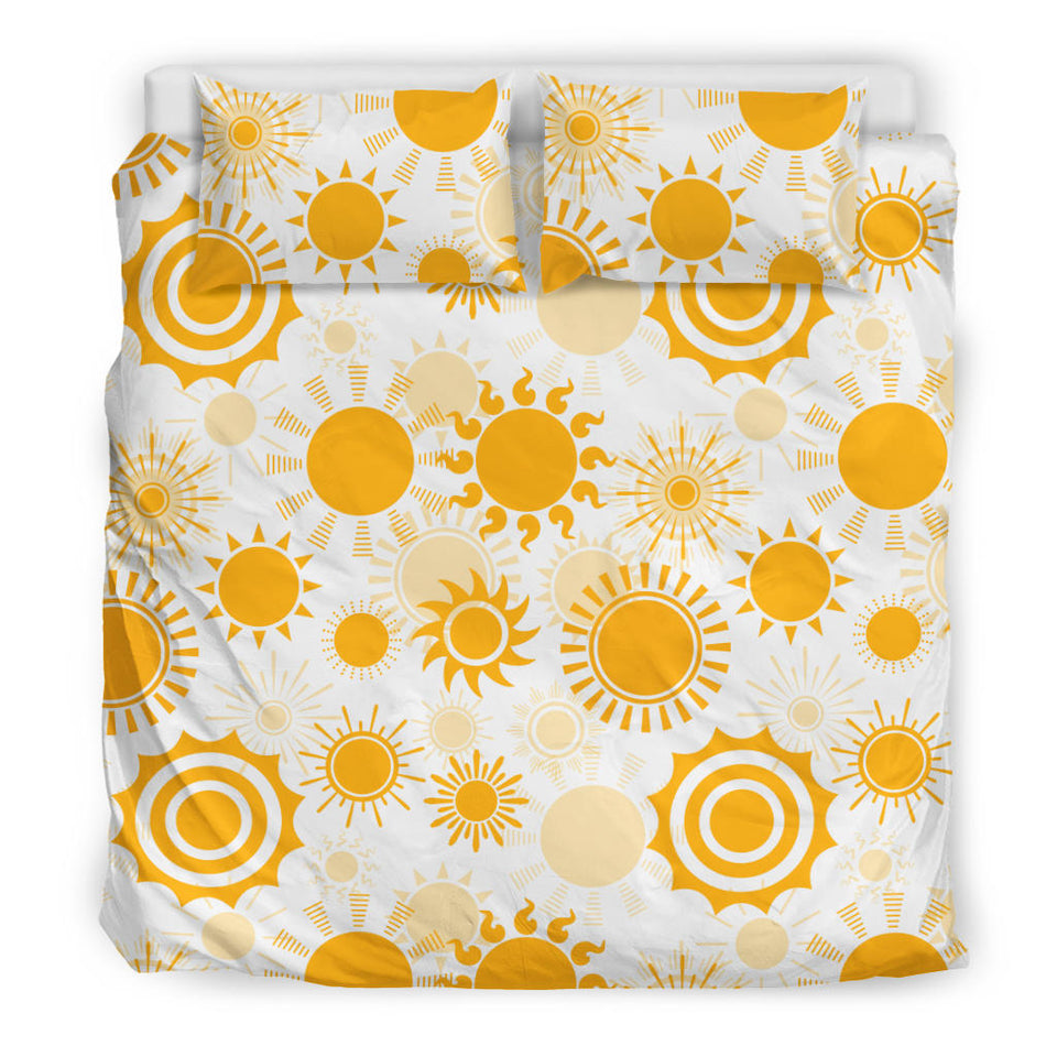Sun Design Pattern Bedding Set