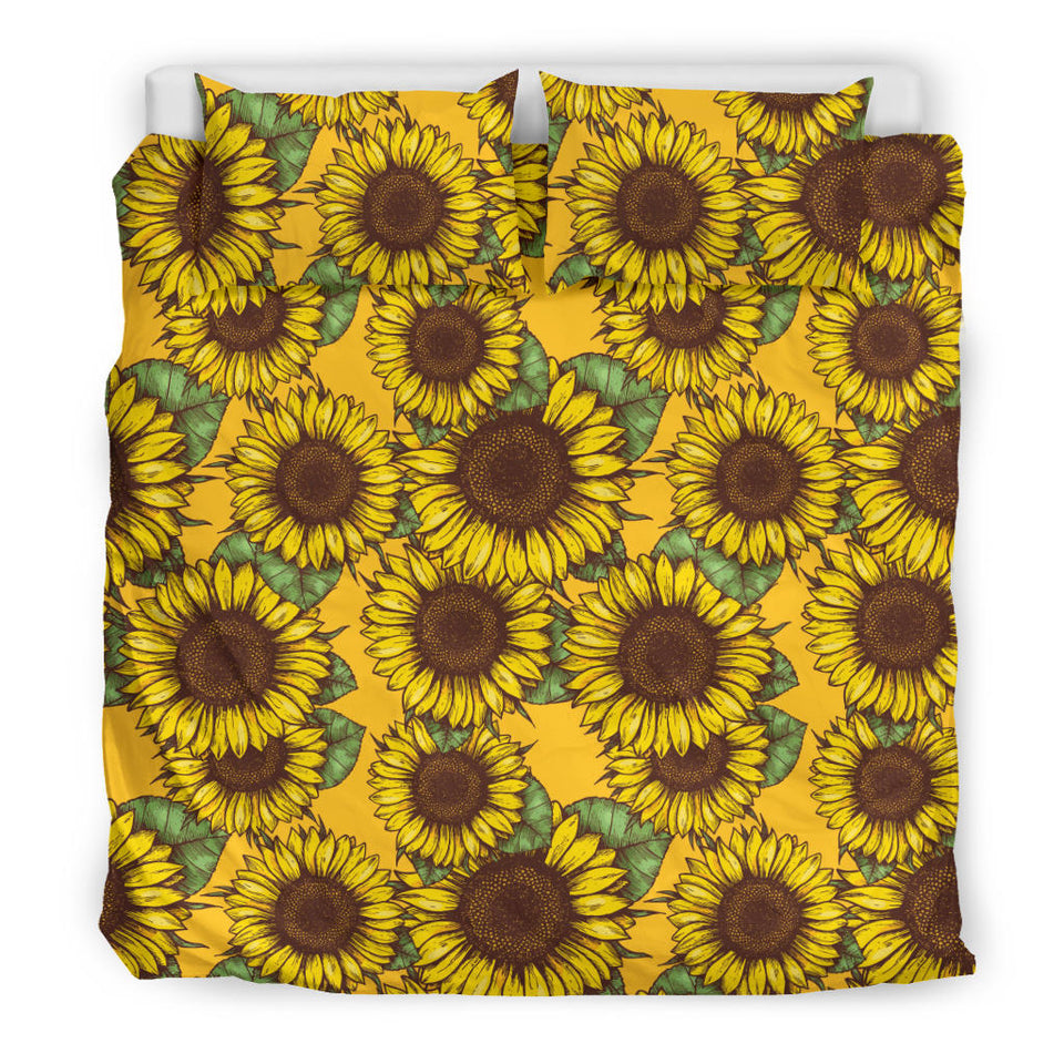 Sunflower Pattern Bedding Set