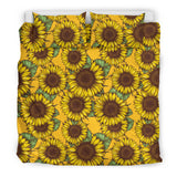 Sunflower Pattern Bedding Set