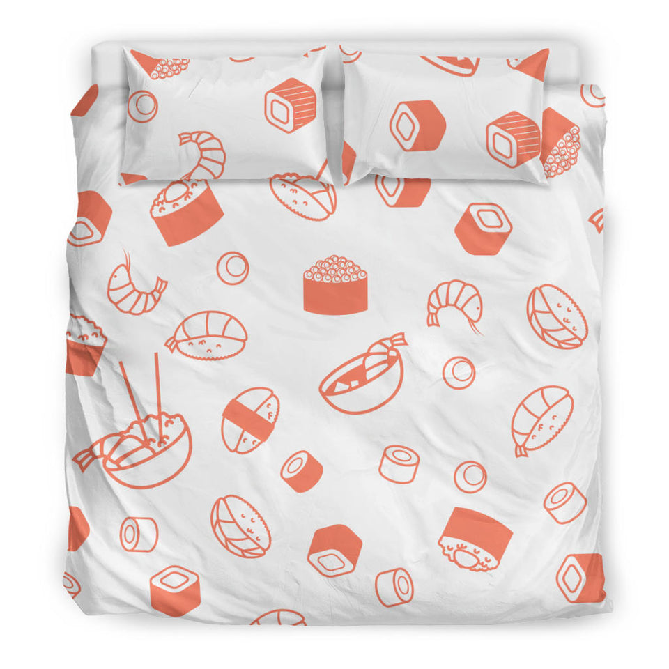Sushi Pattern Bedding Set