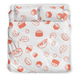 Sushi Pattern Bedding Set