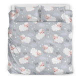 Sweet Dreams Sheep Pattern Bedding Set