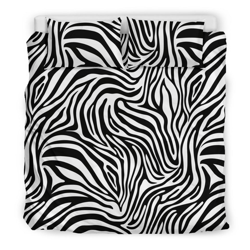 Zebra Skin Pattern Bedding Set