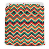 Zigzag  Chevron Colorful Pattern Bedding Set