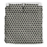 Coffee Bean Abstract Modern Pattern Bedding Set