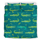 Crocodile Pattern Bedding Set