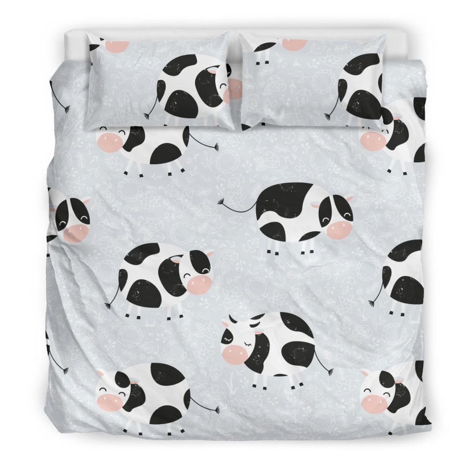 Cute Cows Pattern Bedding Set