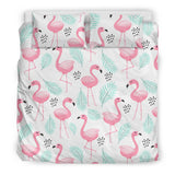 Cute Flamingo Pattern Bedding Set