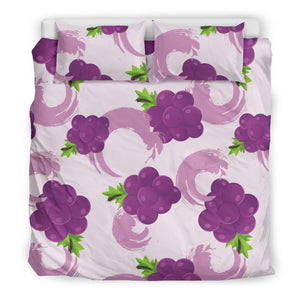 Cute Grape Pattern Bedding Set