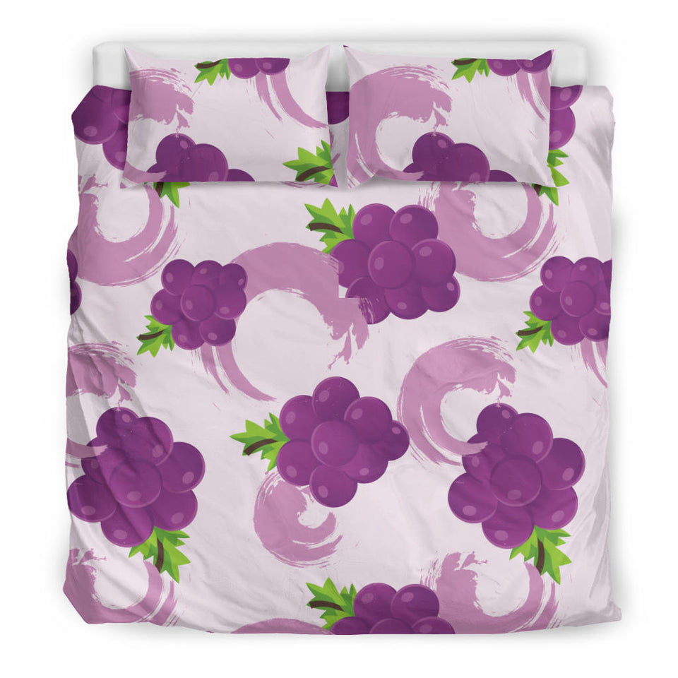 Cute Grape Pattern Bedding Set