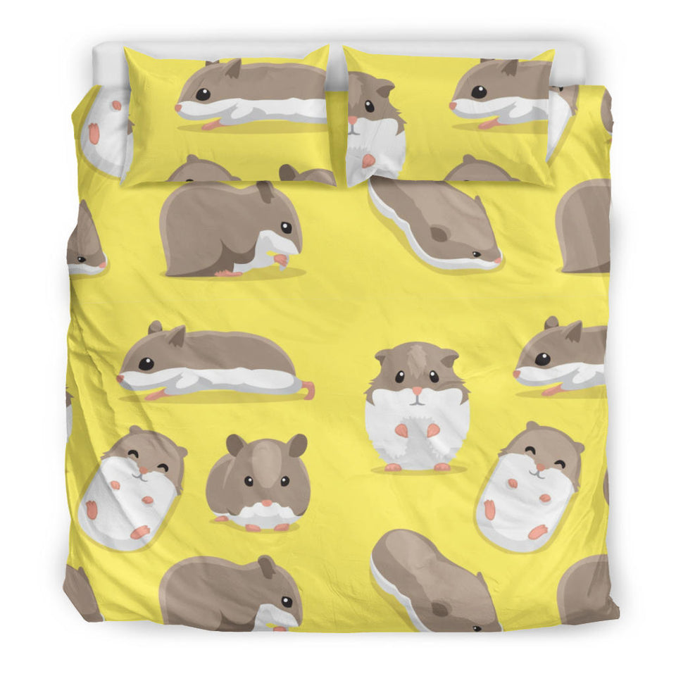 Cute Hamster Pattern Bedding Set
