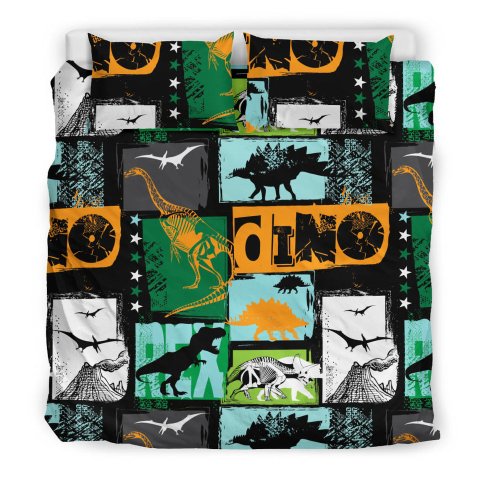 Dinosaurs Print Pattern Bedding Set