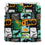 Dinosaurs Print Pattern Bedding Set