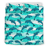 Dolphin Sea Pattern Bedding Set