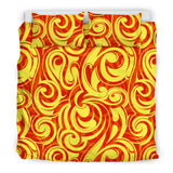 Fire Flame Design Pattern Bedding Set