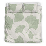 Ginkgo Leaves Pattern Bedding Set