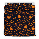 Halloween Pattern Pumpkin Background Bedding Set