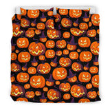 Halloween Pumpkin Pattern Bedding Set