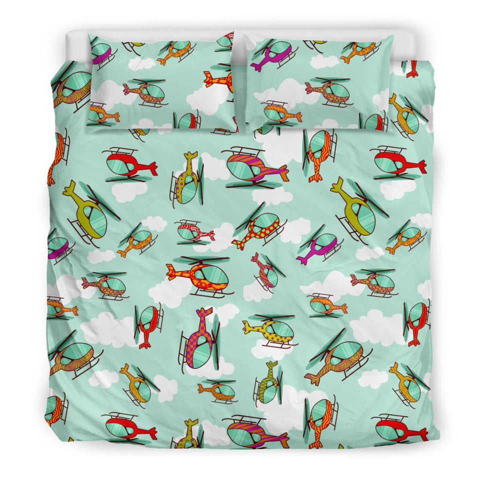 Helicopter Design Pattern Bedding Set
