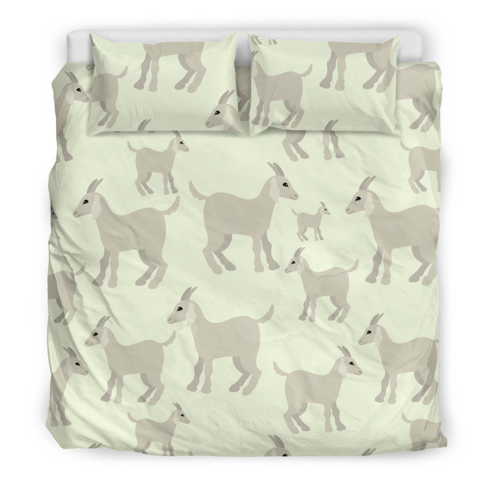 Little Young Goat Pattern Bedding Set