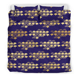Beautiful Japanese Fan Pattern Bedding Set