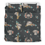 Cute Koala Pattern Bedding Set