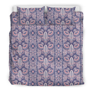 Indian Batik Style Pattern Bedding Set